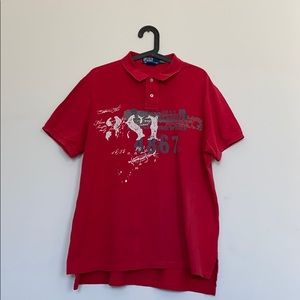 Polo By Ralph Lauren : Red Polo Size XL. USED